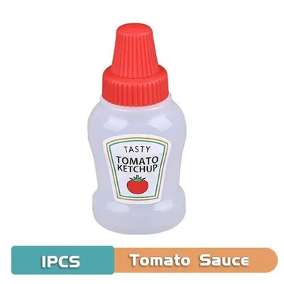 Μίνι μπουκάλι ντρέσινγκ 25 ml Μίνι μπουκάλι σαλάτα ντομάτας Μικρό δοχείο ντρέσινγκ Μπουκάλι καρύκευμα αποθήκευσης Μπουκάλι dressing ξεχωριστά Δεξαμενή