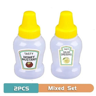 Μίνι μπουκάλι ντρέσινγκ 25 ml Μίνι μπουκάλι σαλάτα ντομάτας Μικρό δοχείο ντρέσινγκ Μπουκάλι καρύκευμα αποθήκευσης Μπουκάλι dressing ξεχωριστά Δεξαμενή