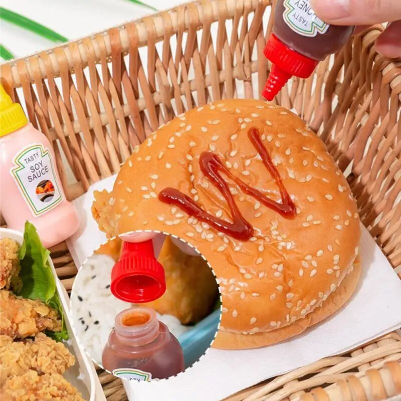 Μίνι μπουκάλι ντρέσινγκ 25 ml Μίνι μπουκάλι σαλάτα ντομάτας Μικρό δοχείο ντρέσινγκ Μπουκάλι καρύκευμα αποθήκευσης Μπουκάλι dressing ξεχωριστά Δεξαμενή