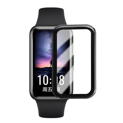 Lenkta plėvelė, skirta Xiaomi Mi Band8 Active Screen Protector Nuo įbrėžimų, pilnai dengianti apsauginė plėvelė, skirta Mi Band 8 Active, ne stiklinė