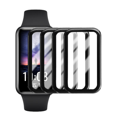 Lenkta plėvelė, skirta Xiaomi Mi Band8 Active Screen Protector Nuo įbrėžimų, pilnai dengianti apsauginė plėvelė, skirta Mi Band 8 Active, ne stiklinė