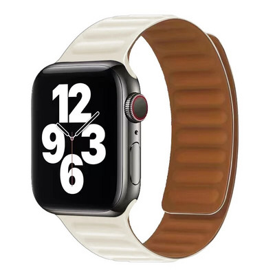 Magnet za Apple Watch Ultra 49 mm narukvica 41 mm 45 mm 40 mm 44 mm 38/42 mm silikonska poveznica narukvica iWatch serija 8 7 6 SE 5 4 3 remen