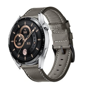 Δερμάτινο λουράκι για Huawei Watch GT4 GT 4 46mm/GT2 Pro/GT 3 2 46mm Αξεσουάρ Βραχιόλι Correa για το Huawei Watch 4 Pro