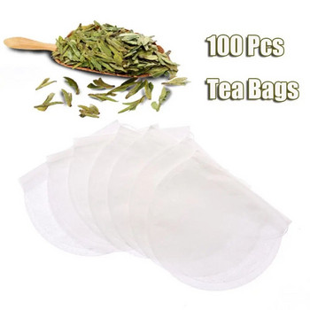 Ароматизиран празен инфузер Билкови шнурчета Торбички за чай Филтър Хартиени пакетчета чай Запечатващ филтър