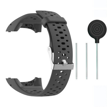 Λουράκι βραχιολιού σιλικόνης για Polar M400 M430 GPS Sports Watch Band Αντικατάσταση ζώνης ρολογιού