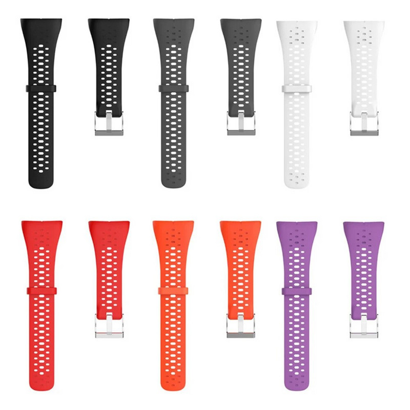 Silikoninis apyrankės dirželis skirtas Polar M400 M430 GPS sportinio laikrodžio apyrankės keitimui
