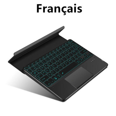 Jutiklinės planšetės klaviatūros foninis apšvietimas „Bluetooth“, skirtas „Huawei MateBook E DRC-W58 DRC-W56 DRC-W76 12.6“ 2022 MatePad Pro 12.6 10.8 planšetinio kompiuterio dėklas
