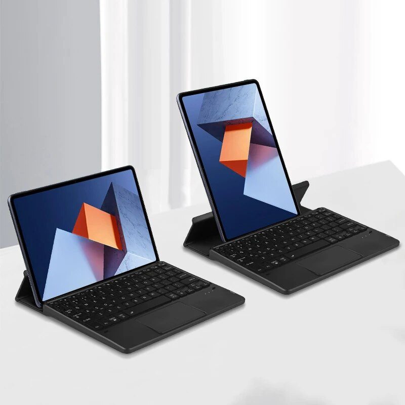 Jutiklinės planšetės klaviatūros foninis apšvietimas „Bluetooth“, skirtas „Huawei MateBook E DRC-W58 DRC-W56 DRC-W76 12.6“ 2022 MatePad Pro 12.6 10.8 planšetinio kompiuterio dėklas