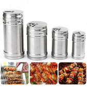 Nerūdijančio plieno virtuvės druskos plaktuvas pipirų maltų kmynų miltelių kepsninės prieskonių indelis prieskonių indelis dantų krapštukas buteliukas