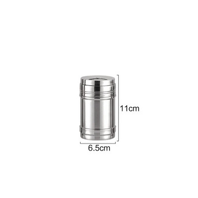 Nerūdijančio plieno virtuvės druskos plaktuvas pipirų maltų kmynų miltelių kepsninės prieskonių indelis prieskonių indelis dantų krapštukas buteliukas