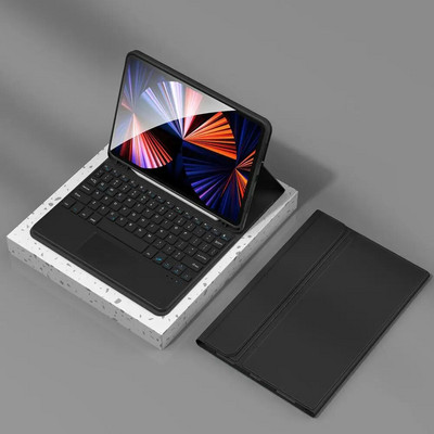 Su Bluetooth suderinama klaviatūra su apsauginiu odiniu dėklu, suderinama su Ipad Pro11 Air5 10,9 colio 11 colių