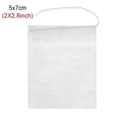 100 vnt. sandarinimo filtras Kukurūzų pluošto maistinės arbatos maišeliai Tušti kvepiantys gėlių arbatos maišeliai Naudingi antspaudų prieskonių filtrai Biologiškai skaidūs