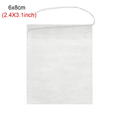 100 vnt. sandarinimo filtras Kukurūzų pluošto maistinės arbatos maišeliai Tušti kvepiantys gėlių arbatos maišeliai Naudingi antspaudų prieskonių filtrai Biologiškai skaidūs