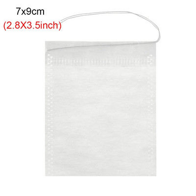 100 vnt. sandarinimo filtras Kukurūzų pluošto maistinės arbatos maišeliai Tušti kvepiantys gėlių arbatos maišeliai Naudingi antspaudų prieskonių filtrai Biologiškai skaidūs