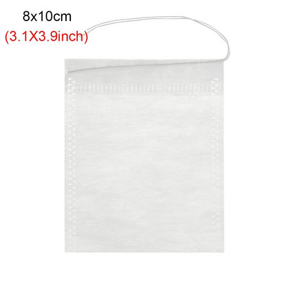 100 vnt. sandarinimo filtras Kukurūzų pluošto maistinės arbatos maišeliai Tušti kvepiantys gėlių arbatos maišeliai Naudingi antspaudų prieskonių filtrai Biologiškai skaidūs