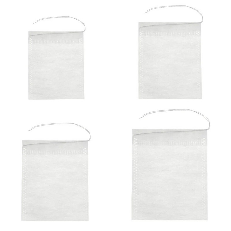 100 vnt. sandarinimo filtras Kukurūzų pluošto maistinės arbatos maišeliai Tušti kvepiantys gėlių arbatos maišeliai Naudingi antspaudų prieskonių filtrai Biologiškai skaidūs