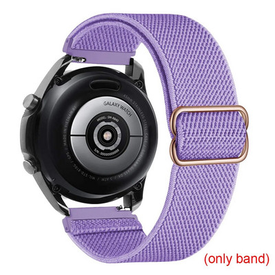 20 22 mm nauja elastinė nailono apyrankė, skirta Garmin Vivoactive 3 Music 4 Venu Sq 2 Sporto laikrodžio dirželio kilpa Forerunner 245 645 55 158