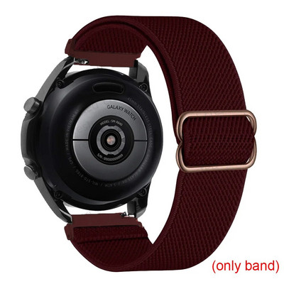 20 22 mm nauja elastinė nailono apyrankė, skirta Garmin Vivoactive 3 Music 4 Venu Sq 2 Sporto laikrodžio dirželio kilpa Forerunner 245 645 55 158