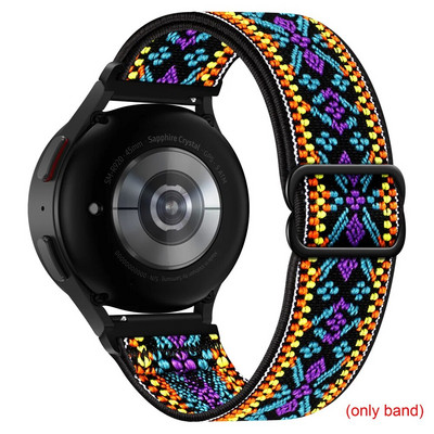 20 22 mm nauja elastinė nailono apyrankė, skirta Garmin Vivoactive 3 Music 4 Venu Sq 2 Sporto laikrodžio dirželio kilpa Forerunner 245 645 55 158