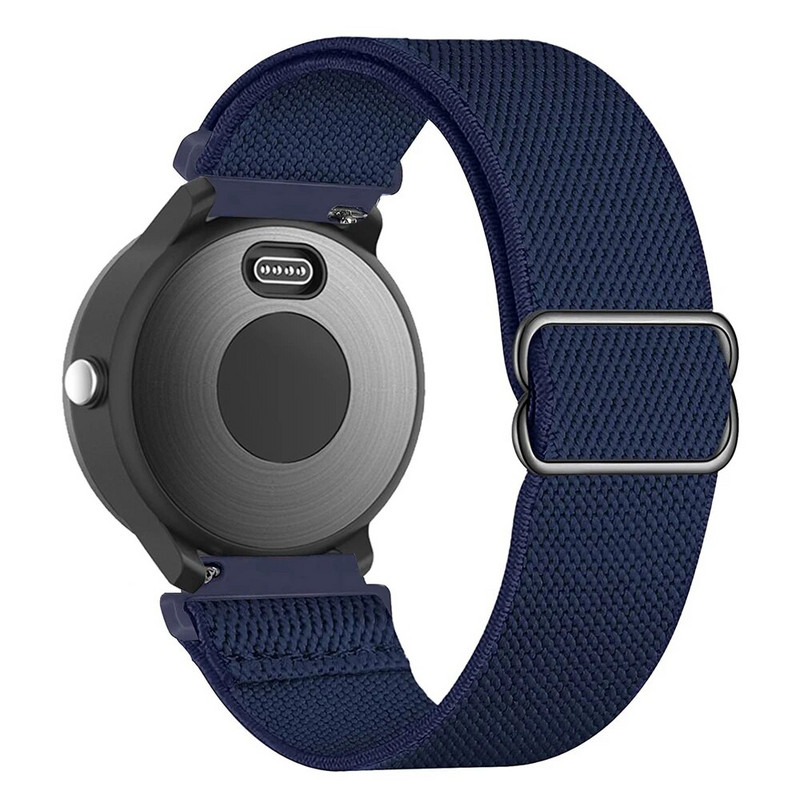 20 22 mm nauja elastinė nailono apyrankė, skirta Garmin Vivoactive 3 Music 4 Venu Sq 2 Sporto laikrodžio dirželio kilpa Forerunner 245 645 55 158