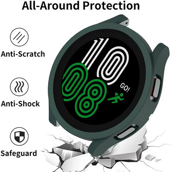 Θήκη για ματ ρολόι υπολογιστή για Samsung Galaxy Watch 4 40mm 44mm Κάλυμμα Προστατευτικό προστατευτικό περίβλημα για ρολόι 4 Classic 42mm 46mm