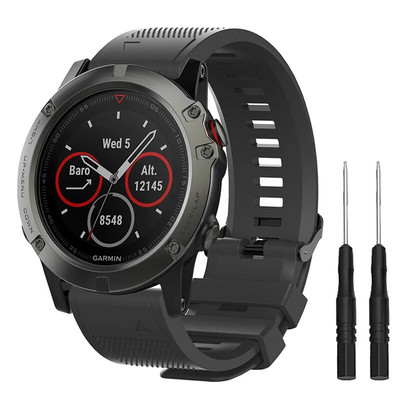 Remen za brzo otpuštanje za Garmin Fenix 3 5 5X 5S Plus 6 6X 6S Pro 7 7S 7X 935 Quick fit Watch 26 22 mm 20 mm silikonska narukvica
