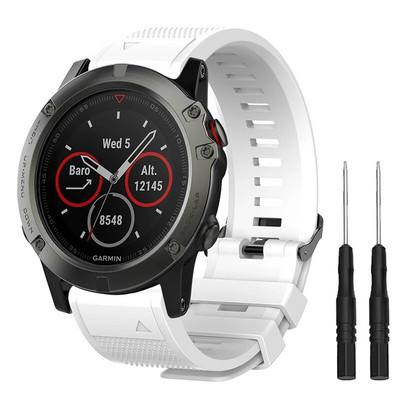 Remen za brzo otpuštanje za Garmin Fenix 3 5 5X 5S Plus 6 6X 6S Pro 7 7S 7X 935 Quick fit Watch 26 22 mm 20 mm silikonska narukvica