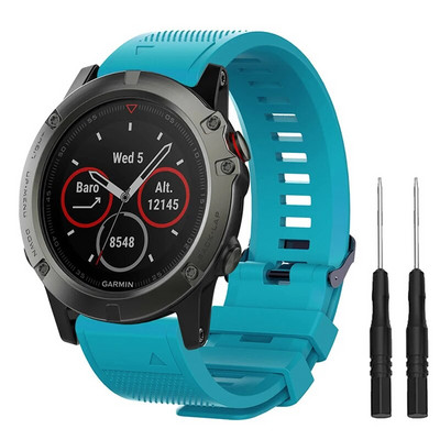 Remen za brzo otpuštanje za Garmin Fenix 3 5 5X 5S Plus 6 6X 6S Pro 7 7S 7X 935 Quick fit Watch 26 22 mm 20 mm silikonska narukvica