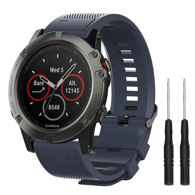 Remen za brzo otpuštanje za Garmin Fenix 3 5 5X 5S Plus 6 6X 6S Pro 7 7S 7X 935 Quick fit Watch 26 22 mm 20 mm silikonska narukvica