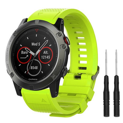 Remen za brzo otpuštanje za Garmin Fenix 3 5 5X 5S Plus 6 6X 6S Pro 7 7S 7X 935 Quick fit Watch 26 22 mm 20 mm silikonska narukvica