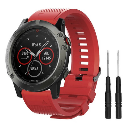 Remen za brzo otpuštanje za Garmin Fenix 3 5 5X 5S Plus 6 6X 6S Pro 7 7S 7X 935 Quick fit Watch 26 22 mm 20 mm silikonska narukvica