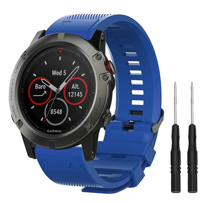 Remen za brzo otpuštanje za Garmin Fenix 3 5 5X 5S Plus 6 6X 6S Pro 7 7S 7X 935 Quick fit Watch 26 22 mm 20 mm silikonska narukvica