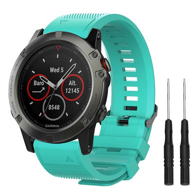 Remen za brzo otpuštanje za Garmin Fenix 3 5 5X 5S Plus 6 6X 6S Pro 7 7S 7X 935 Quick fit Watch 26 22 mm 20 mm silikonska narukvica