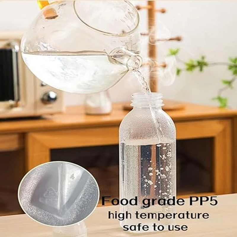 500 ml išspaudžiamas prieskonių buteliukas, rėkiantis aliejaus kontrolės butelis Aukštos temperatūros aliejui atsparus sojų daugiafunkcis padažas, aliejaus butelis