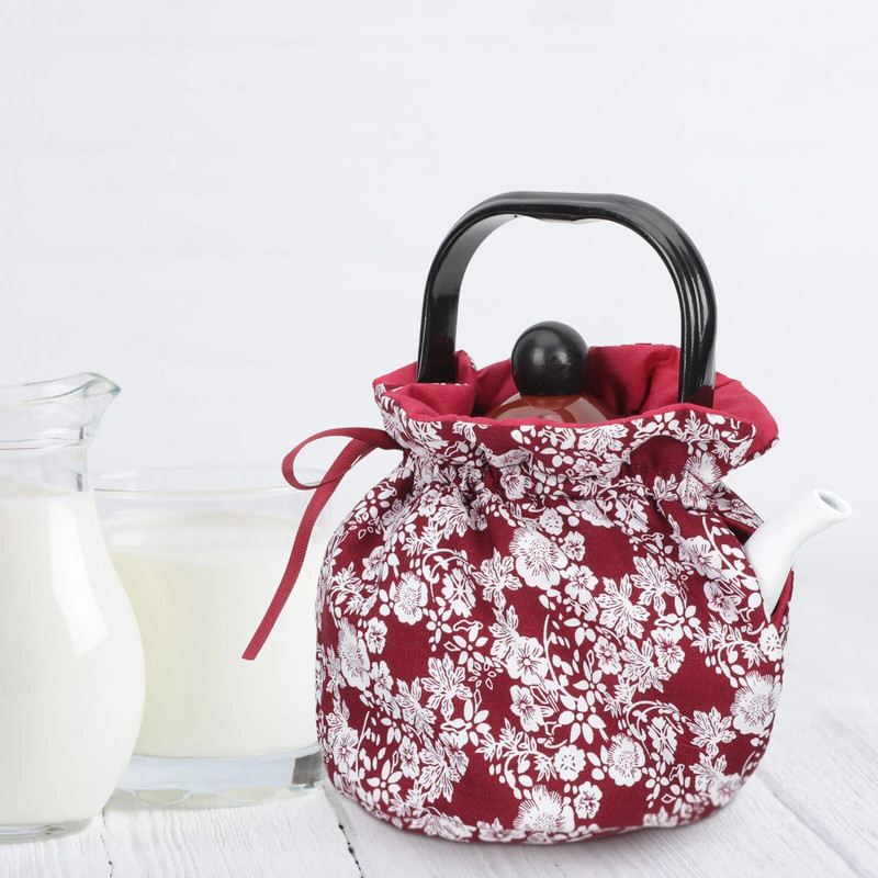 Čaj Udobna Vintage tkanina s cvjetnim motivima Tea Cosy za čajnike Održava toplinu Navlaka za čajnik Izolirana navlaka za kuhalo za vodu za uređenje kućne kuhinje