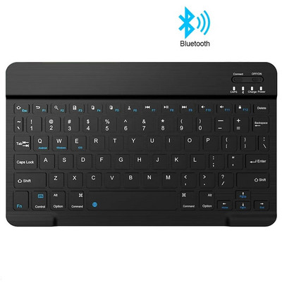 Мини Bluetooth клавиатура Безжична руска клавиатура Таблет Испанска акумулаторна клавиатура За таблет ipad мобилен телефон Лаптоп