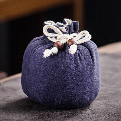 Kelioninis nešiojamasis arbatos reikmenų krepšys Nedūžtantis apsauginis dangtelis Kiniškas arbatinukas dovanų paketas Antikvarinis maišelis papuošalų laikymo krepšys