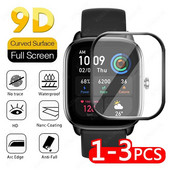 9D stiklo plėvelė, skirta Huami Amazfit GTS 4 Mini GTR 4 GTR Mini lenkta apsauginė ekrano apsauga, skirta Amazfit GTS4 4mini minkštam stiklui