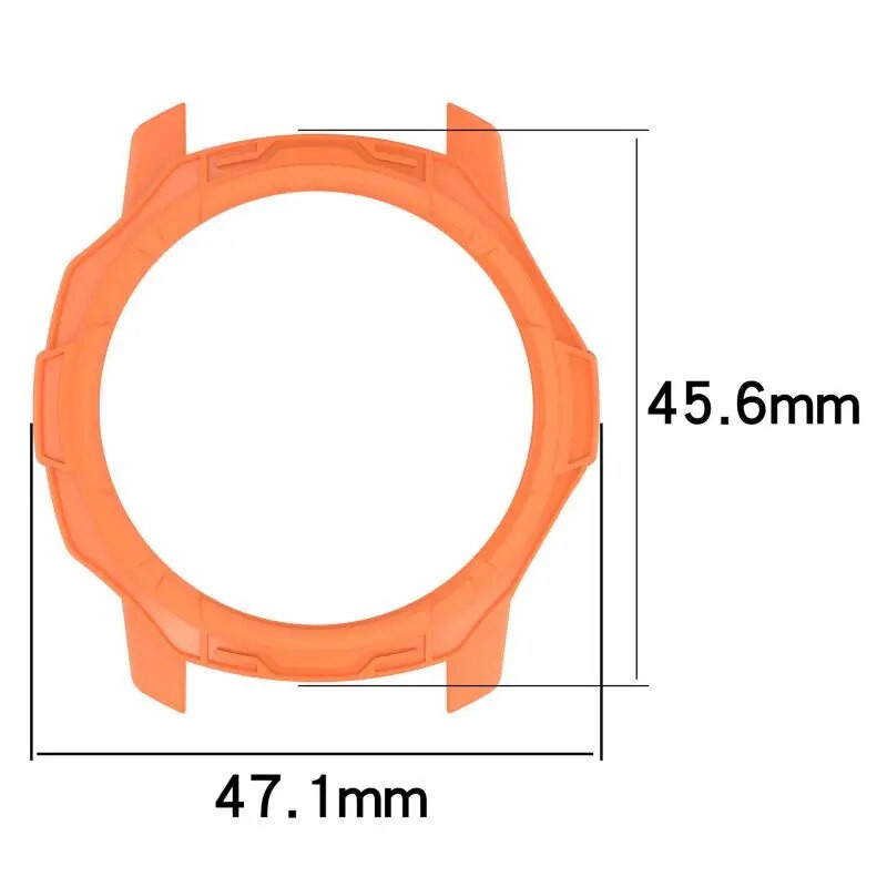 Silikono dėklo dangtelis, skirtas Coros Pace 3 / Pace 2 Smart Watch dirželis Minkštas TPU apsauginis buferio apsauginis apvalkalas Priedai Pace3 Pace