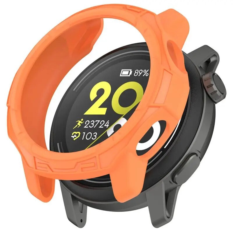 Silikono dėklo dangtelis, skirtas Coros Pace 3 / Pace 2 Smart Watch dirželis Minkštas TPU apsauginis buferio apsauginis apvalkalas Priedai Pace3 Pace