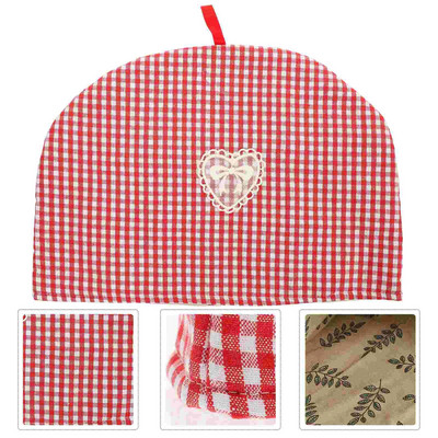 Arbatinuko izoliacinis dangtelis Dekoratyvinis jaukus šiltas izoliuotas virdulys Buitinis medvilnės šildytuvo laikiklis Gležni gėlių vazonai