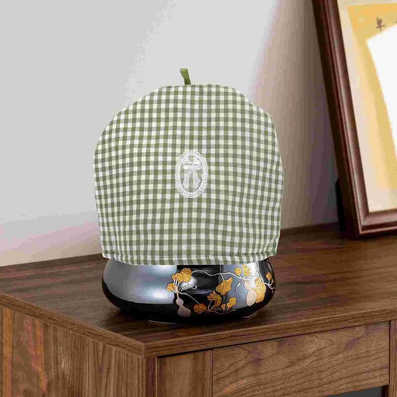 Arbatinuko izoliacinis dangtelis Dekoratyvinis jaukus šiltas izoliuotas virdulys Buitinis medvilnės šildytuvo laikiklis Gležni gėlių vazonai
