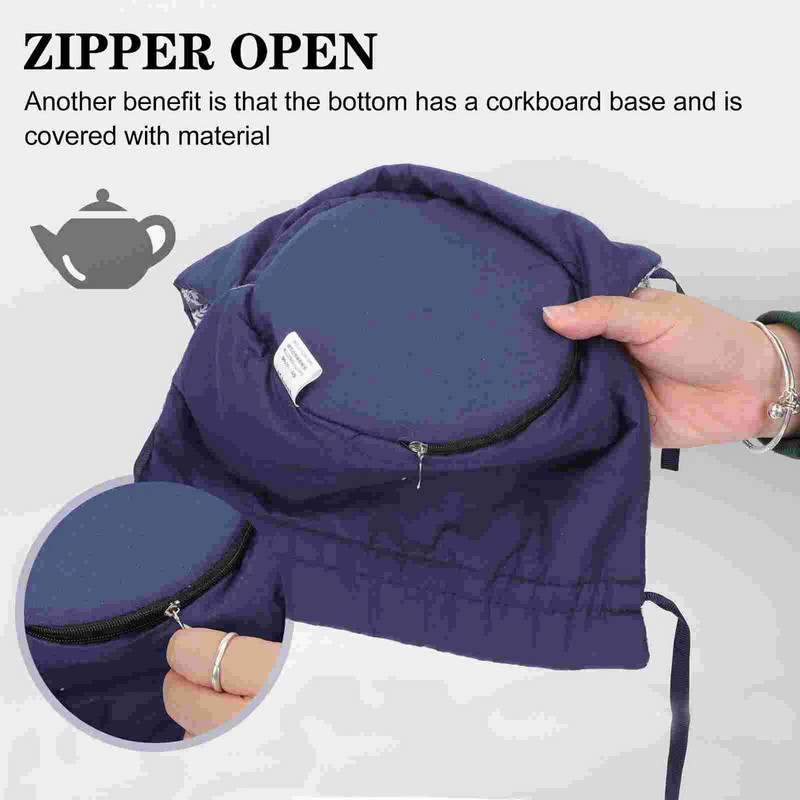 Arbatinuko izoliacinis dangtelis Apsauginis jaukus spausdinimas Praktiškas nuo nuplikimo virdulys, atsparus dulkėms, dekoratyvinis