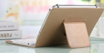 Dėklas Chuwi hi9 air 10,1" universali belaidė Bluetooth klaviatūra su odiniu planšetinio kompiuterio apsauginiu dėklu, stovo dangteliu + rašikliu + OTG