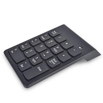 Μίνι ασύρματο αριθμητικό πληκτρολόγιο 2,4 GHz Numpad 18 πλήκτρων Ψηφιακό πληκτρολόγιο Pave Numpad For Accounting Teller Laptop Notebook Tablets