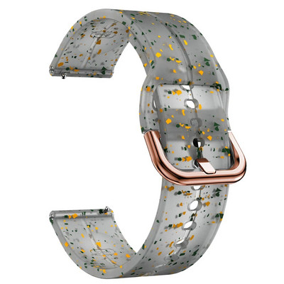 20 mm apyrankės išmaniojo laikrodžio apyrankė skirta Haylou RS4 Plus/RS4/LS02 dirželiui, minkšto silikono pakeičiamoji apyrankė, apyrankė Sport Correa