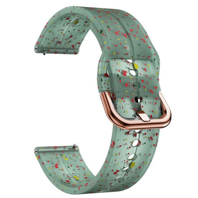 20 mm apyrankės išmaniojo laikrodžio apyrankė skirta Haylou RS4 Plus/RS4/LS02 dirželiui, minkšto silikono pakeičiamoji apyrankė, apyrankė Sport Correa