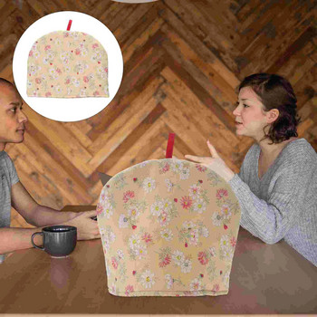 Удобен изолационен капак за чайник Калъфи за многократна употреба Памучен печат Уютен