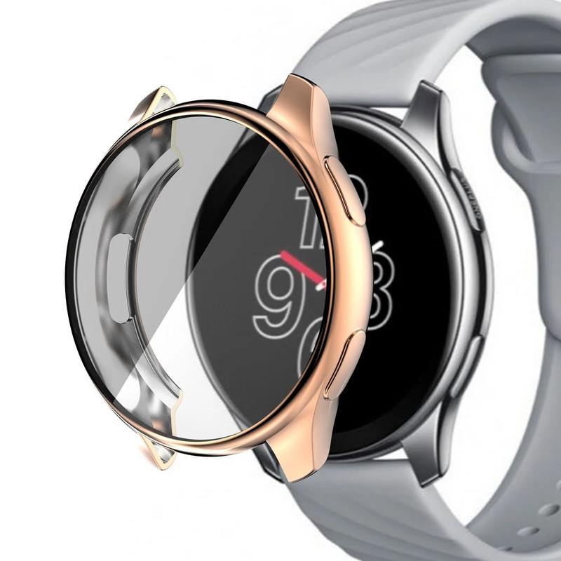 Dėklas Oneplus laikrodžiui 46 mm Tpu ekrano apsauga Dėklas, skirtas Oneplus laikrodžio priedams Laikrodžio apsauga Shell Išmanieji priedai