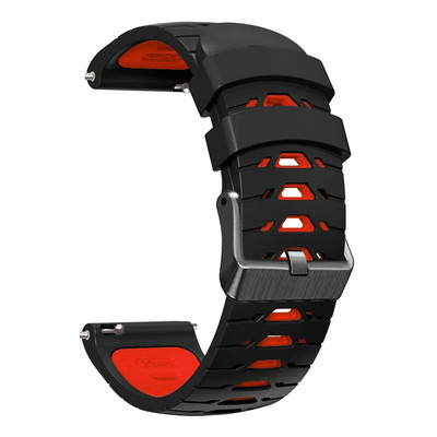 22 mm silikoninis laikrodis, suderinamas su LEMFO K22 K27 K37 C22 LEM56 DM50 Laikrodžio apyrankės, pralaidžios K22 PRO apyrankės apyrankėms